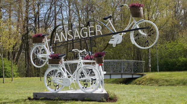 Ansagers bidrag til Varde Kommunes cykelskulpturkonkurrence