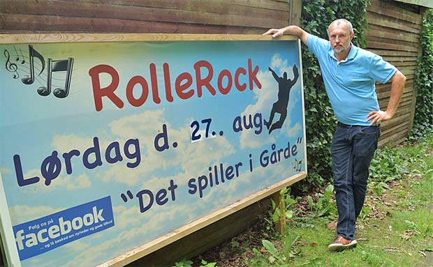 Allan Spicker klar til Rolle Rock den 27. august.