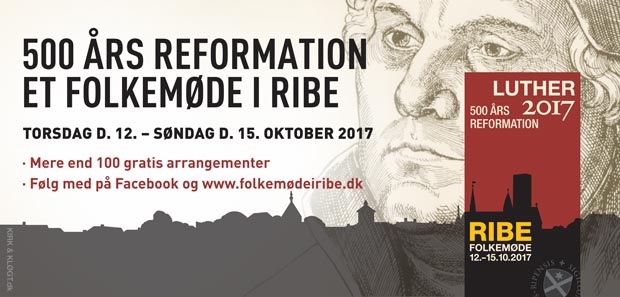 Udflugt til folkemøde i Ribe den 12. oktober 2017 i anledning af 500 året for reformationen