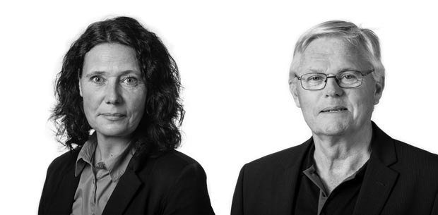 Anne Elisabeth Flensted og Erhardt Jull, byrådskandidater Det Konservative Folkeparti