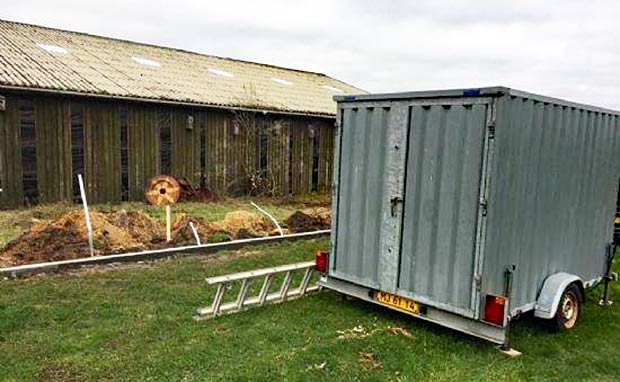 Vestjysk Svæveflyveklubs trailer fyldt med værktøj er stjålet. Har du set den stå et sted, så kontakt klubben.