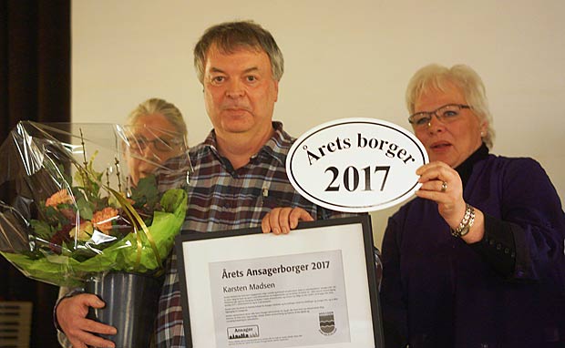 Årets Ansagerborger 2017 Karsten Madsen