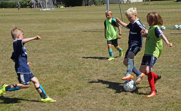 Opstart af fodboldtræning i Skovlund og Ansager