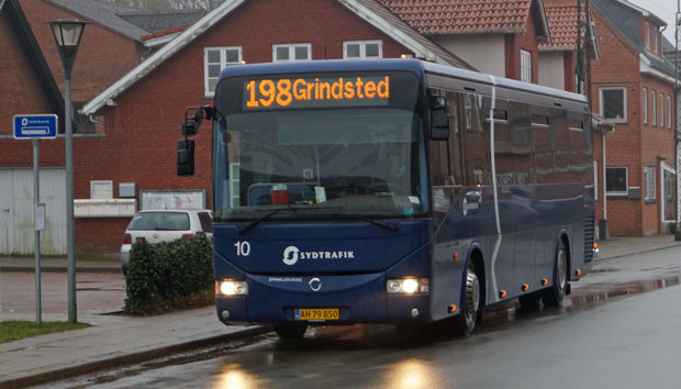 Busstoppestedet i Søndergade er fjernet, men vender snart tilbage