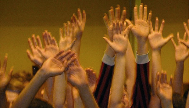 80 hænder træner til gymnastikopvisning