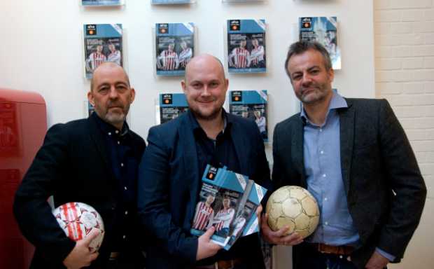 Jesper Holm, Lars Guldager Dyhr og Lars Kristiansen har sammen produceret det nye Magasinet Alka Superliga