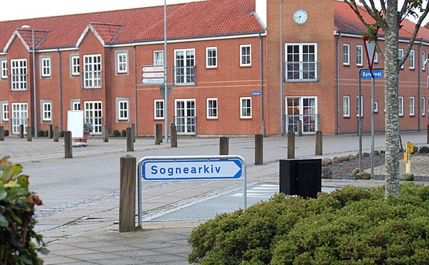 Skovlund Sognearkiv nu også med eget vejskilt