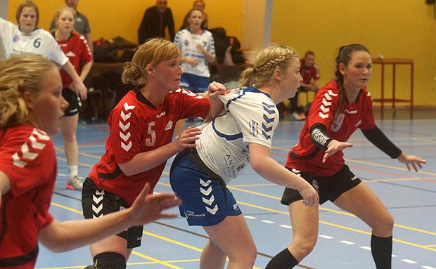 SIF/Ansager 2. div håndbolddamer vandt på hjemmebane 23-18 over Århus