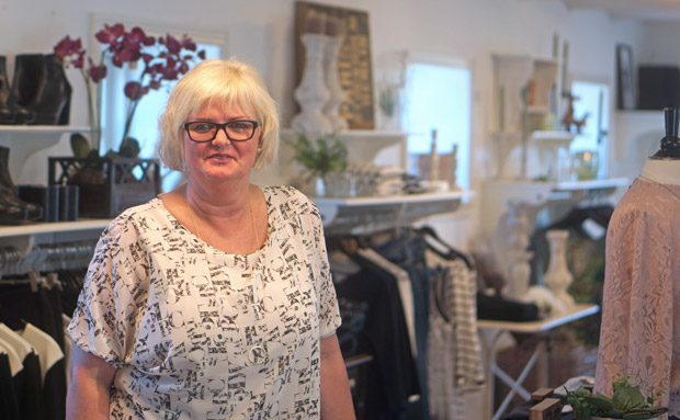 Lene Sønderby Knudsen åbnede 1. april 2016 sin fjerde butik, denne gang i Grindsted.