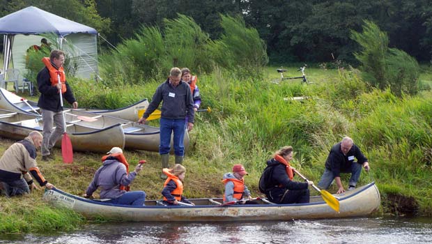 Prøv en kanotur fra Hessel Bro til Hodde med en kano fra Vestjysk festudlejning