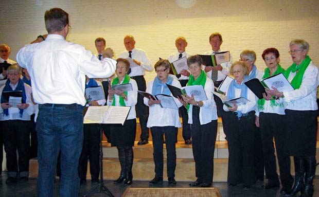 Øse sangkor med lokale sangere underholder mandag den 7. oktober kl. 19 i Ansager kirke