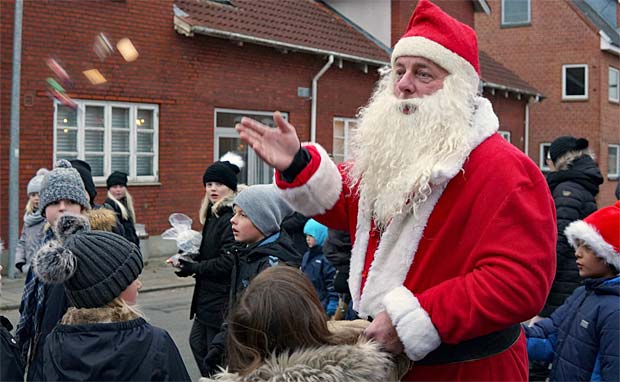 Juleoptog i Ansager 2019 holdes den 15. december kl. 14.30 med start ved skolegården, Skolegade 4-8