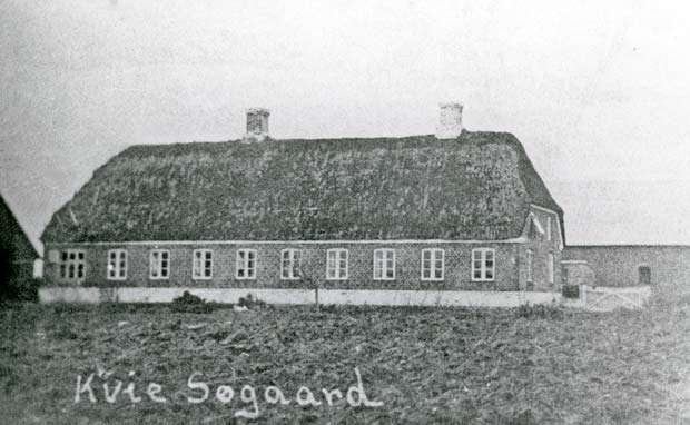 Kvie Søgaard omkring år 1900-1905